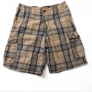 Timberland Tan and Black Cargo Shorts